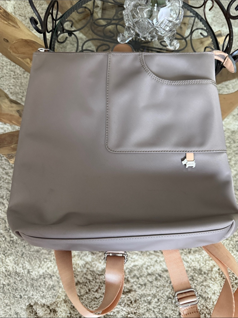Radley London Pocket Essentials Nylon Backpack NWOT - Picture 7 of 11